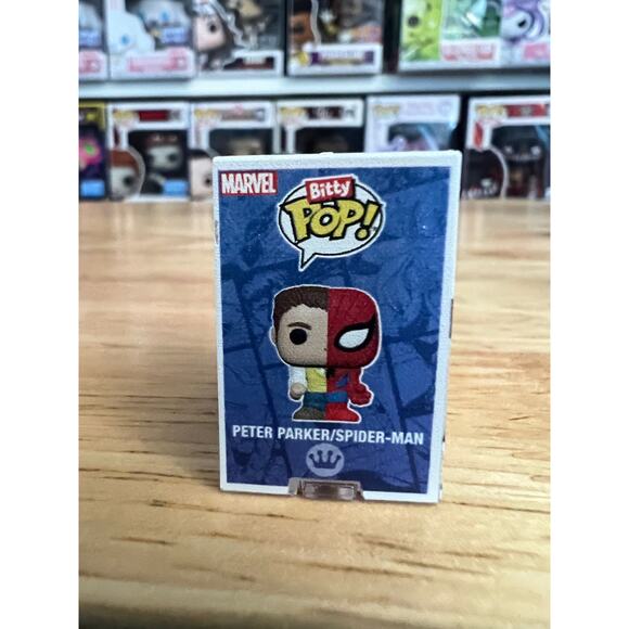 BITTY Peter Parker/Spider-man 1-Inch Funko Pop #1432 Marvel Comics Vinyl Figure - Picture 2 of 6